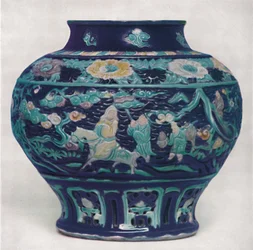 Jarra de vinho chinesa. Período Ming, 1368-1644, 1928