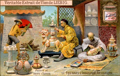 Cerâmica chinesa, c1900