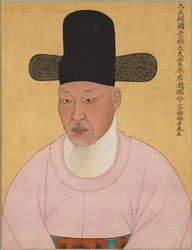 Cho Hyun-myeong da família Punhyang Cho, de 1800.