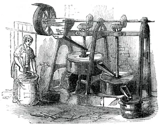 Moinho de chocolate, 1886