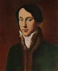 Chopin 1810-1849. - Pintura de Hayez, 1934.