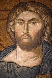 Museu da Igreja Chora : Jesus Pantocrator mosaico Istambul Turquie