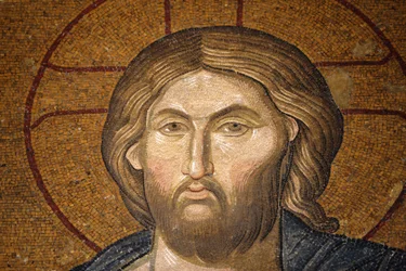 Museu da Igreja Chora : Jesus Pantocrator mosaico Istambul Turquie