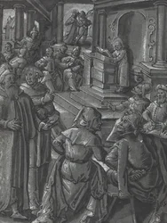 Cristo Curando o Coxo [verso], c. 1600.