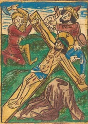 Cristo pregado na cruz, c. 1490.