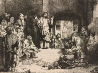 Cristo Pregando La petite Tombe, c. 1652.