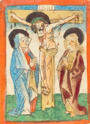 Cristo na Cruz, 14701480.