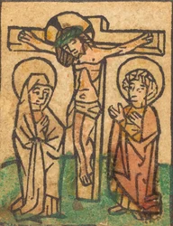 Cristo na Cruz, c. 1450.