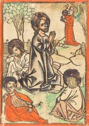 Cristo no Monte das Oliveiras, c. 1460.