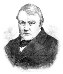 Christian Friedrich Schoenbein 1799-1868, químico suíço-alemão, 1900
