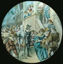 Passagem cristã e fiel pela Vanity Fair, c1910.