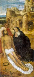 Paixão de Cristo, detalhe do retábulo de Santo Antônio, século XVI