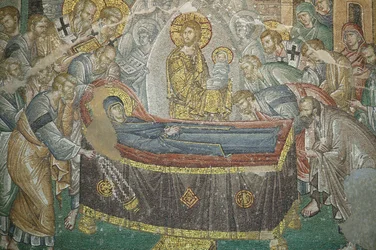 Igreja de São Salvador de Chora. A Dormição da Virgem de Istambul Turquie