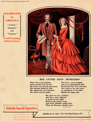 Cigarettes by Abdulla - Red Letter Days: Prometida, 1938