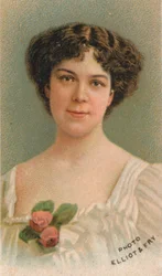 Clara Butt 1872-1936, contralto inglês, 1911