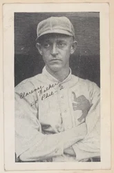 Clarence Walker, L.F. Phil - A., de cartões de tiras de beisebol W575-2, ca. 1921-22.