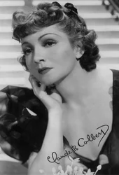 Claudette Colbert, atriz americana, século 20