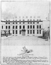 Casa de Cleveland por St Jamess, Londres, 1799 1907