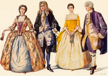 Reinado da Rainha Anne e George I, 1702-1725, 1903, 1937.