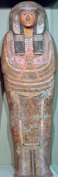 Caixão do antigo sacerdote egípcio Khons-Da-Khred, c1085 aC