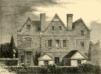 Casa Coldbath, c1872.