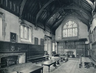 College Hall, olhando para o oeste, 1926