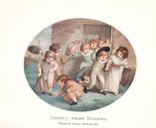 Vindo da Escola 1906