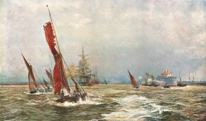 Comércio e poder marítimo, 1898, c1902.