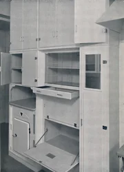 Unidades de armário para uso doméstico Compactom, 1936