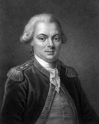 Comte de La Perouse, navegador francês do século XVIII, astrônomo e explorador, c1834