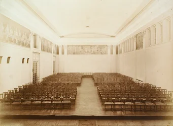 Sala de concertos, Casa da Associação de Literatura e Artes, Rússia, década de 1910