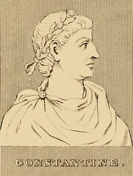 Constantino, 272 - 337 dC, 1830.