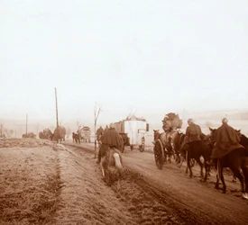 Comboio, Genicourt, norte da França, 1916