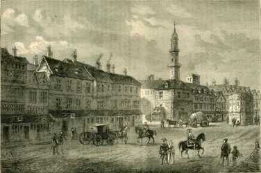 Cornhill em 1630, c1872.