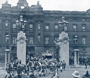 Coroação do rei Jorge V e da rainha Maria, Londres, 1911.