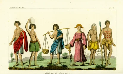 Traje dos habitantes de Sennar