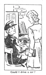 Eu poderia dirigir um carro, 1940