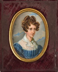 Condessa Emilie Troubetzkoy, princesa zu Sayn Wittgenstein 1801-1869, 1828.