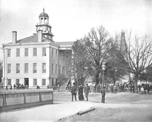 Court Court, Thomasville, Geórgia, EUA, c1900.
