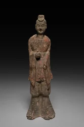 Figura oficial da tumba da corte, 1º quartel do século VI.