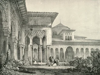Corte dos Leões, século XIX, 1907.