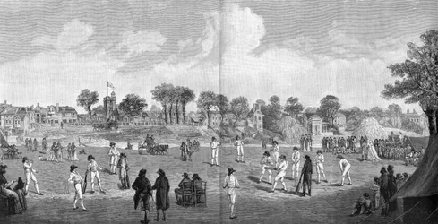 Grilo em Moulsey Hurst, 1890