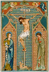 Crucificação, início do século XIV