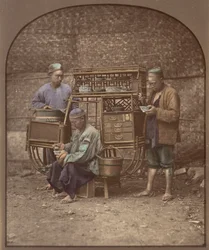 Cozinha móvel, década de 1870.