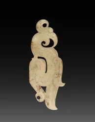 Pássaro curvilíneo, 475-221 aC.