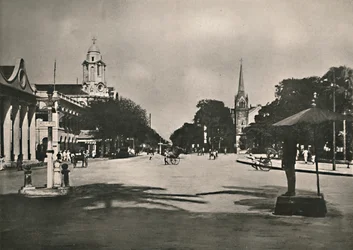 Rua Dalhousie, Rangum, 1900.