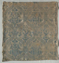Fragmento de Damasco, 1500s.
