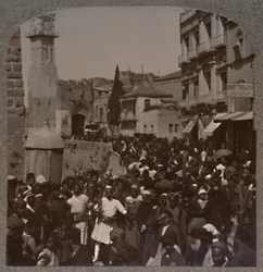 David Street, Jerusalém, c1900