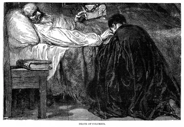 Morte de Cristóvão Colombo, 1506, 1872
