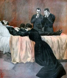 Morte de Marie François Sadi Carnot, Presidente da Terceira República Francesa, 1894